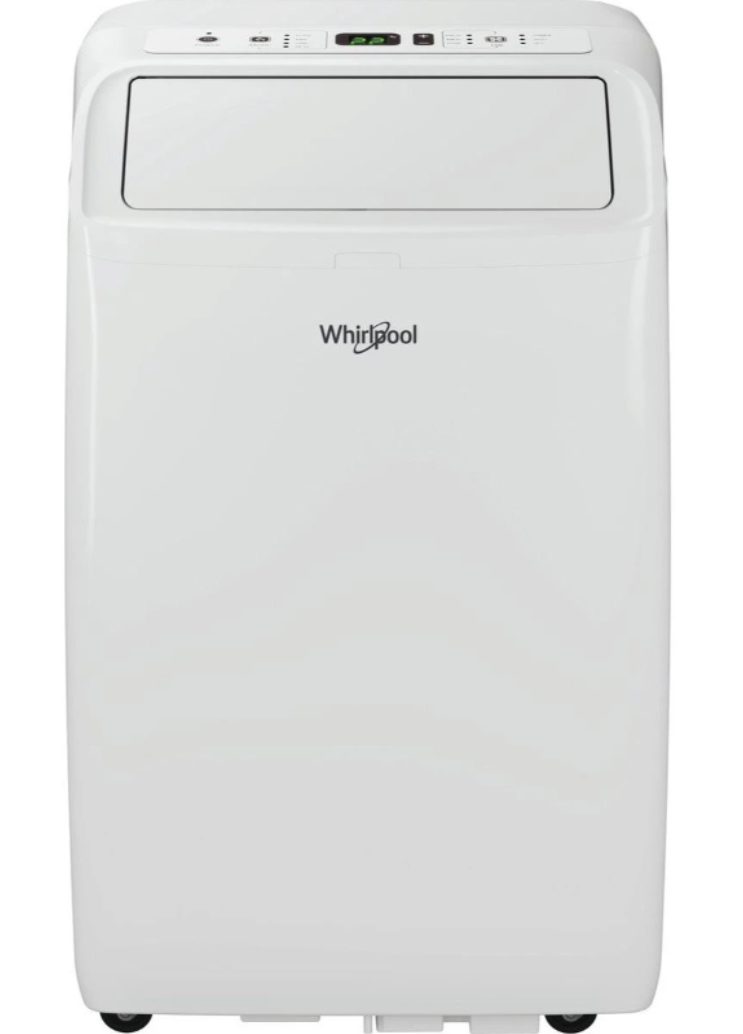 Climatizzatore Portatile Reversibile Whirlpool PACF212HPW – 3300 W, Classe A/A+, R290, 6° Senso