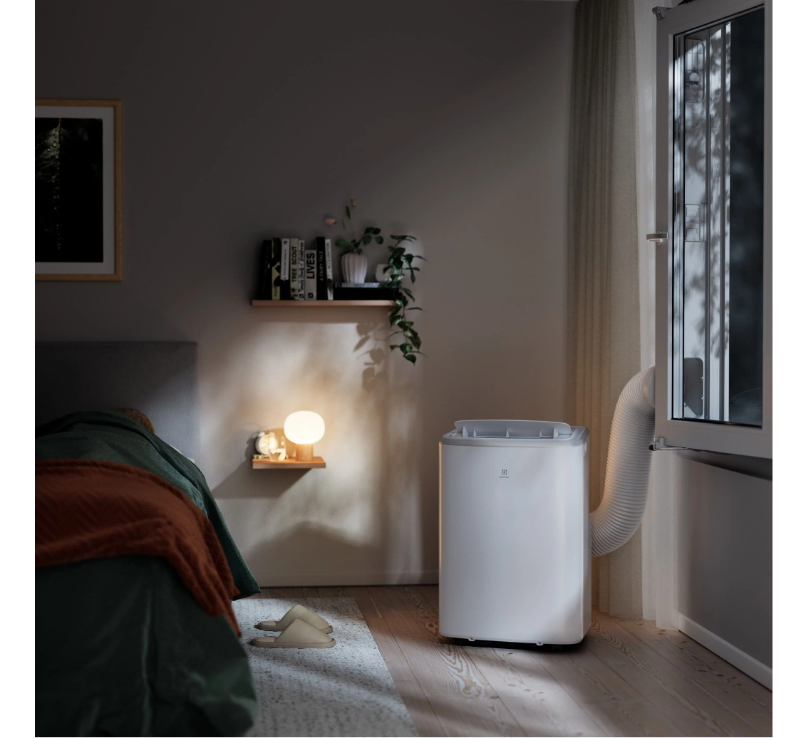 Aire acondicionado portátil Electrolux EXP26U339CW Comfort 600 – 2600 W, Clase A, R290, 64 dB