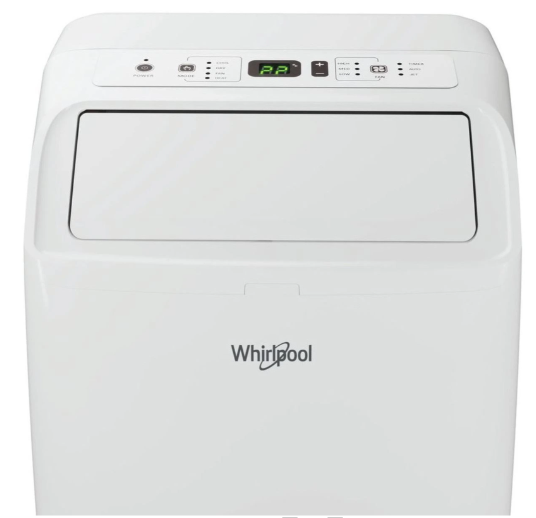 Aire Acondicionado Portátil Reversible Whirlpool PACF212HPW – 3300 W, Clase A/A+, R290, 6º Sentido