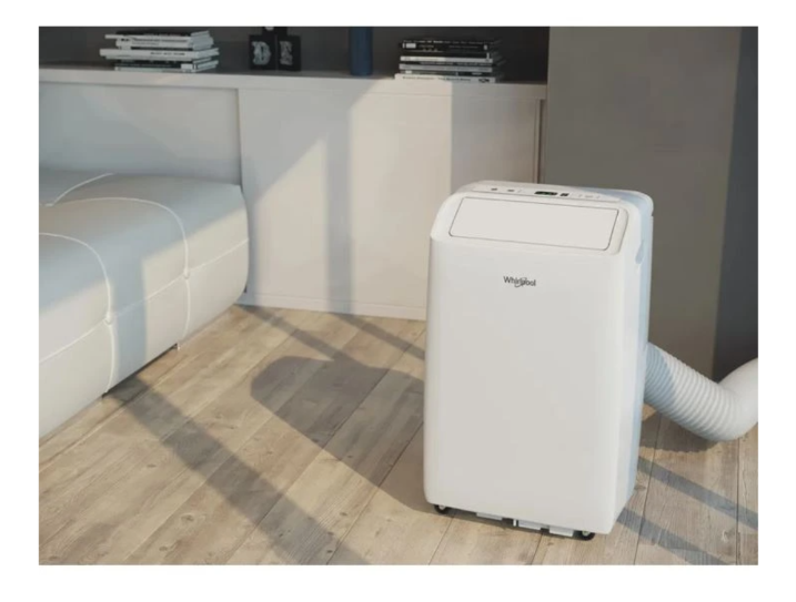 Condizionatore portatile Whirlpool PACF212CO W – 12000 BTU, Classe A, R290, 6° Senso