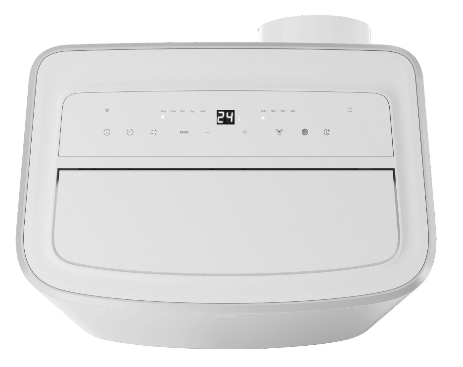 Condizionatore Portatile Reversibile Electrolux EXP38U340HW Comfort 600 – 2600 W, Classe A, R290, Connesso